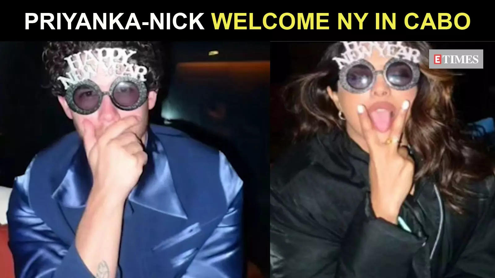 Pictures From Nick Jonas And Priyanka Chopra's New Year Celebration ...