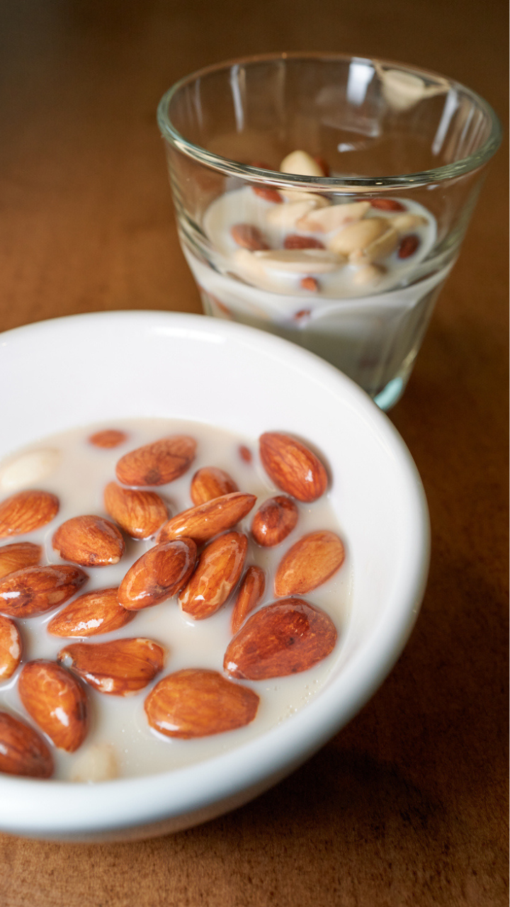 Soak almonds in milk for THESE exclusive benefits Times of India