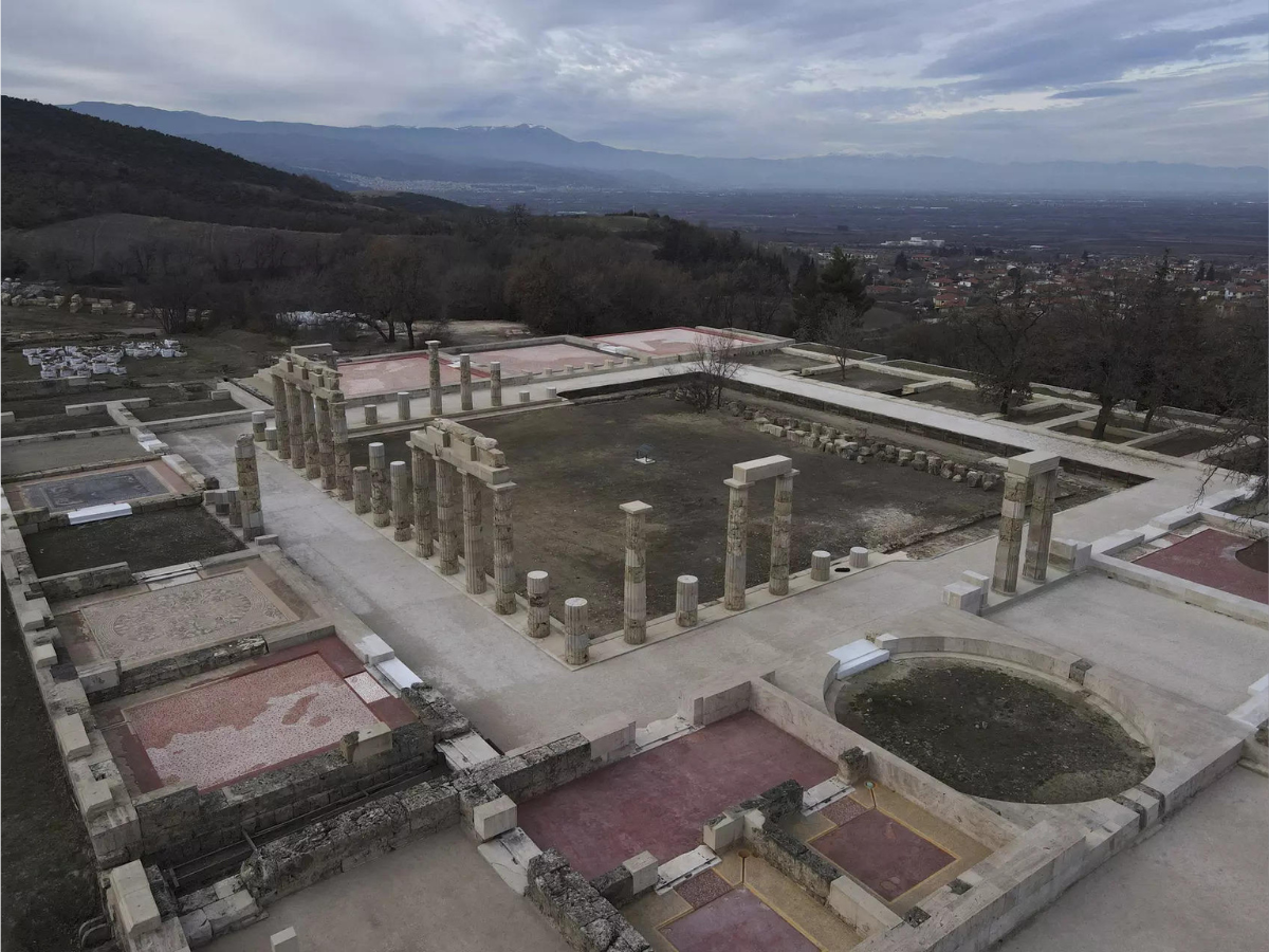 Greece reopens 2400-year-old Palace of Aigai, where Alexander the Great ...