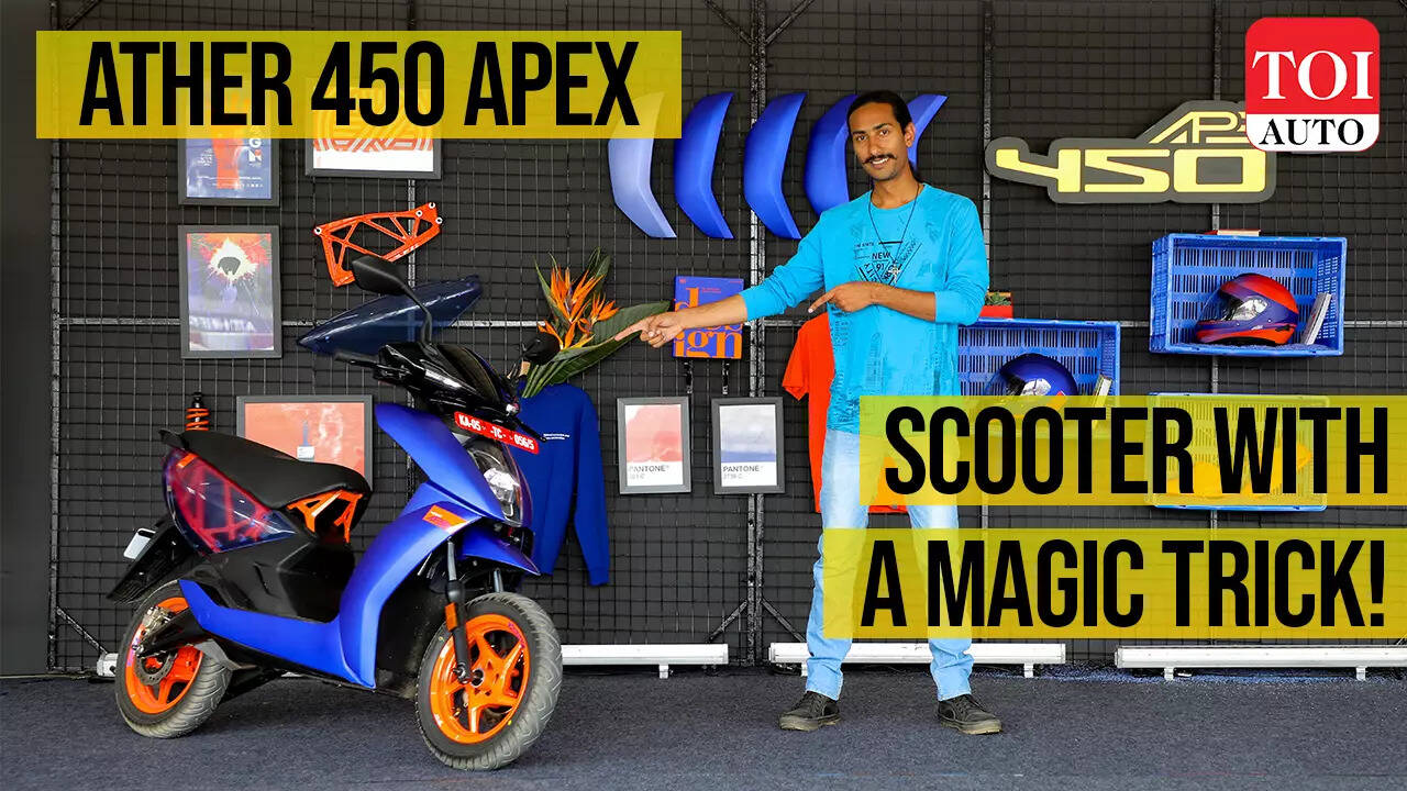 Ather 450 Apex Review: Most exciting electric scooter yet! | TOI Auto