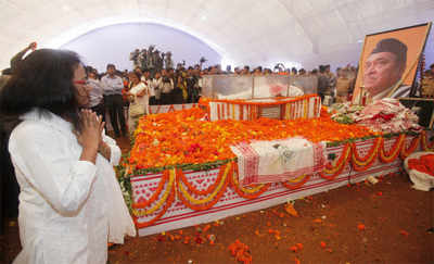 Bhupen Hazarika's last journey