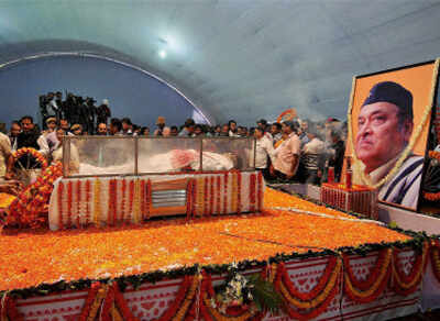 Bhupen Hazarika's last journey