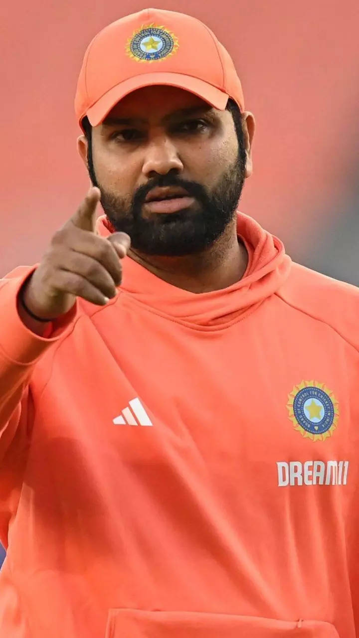 Rohit sharma best sale orange jersey