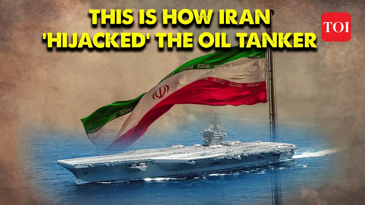 On Camera: Iran navy seized the US oil tanker in the Gulf of Oman that ...