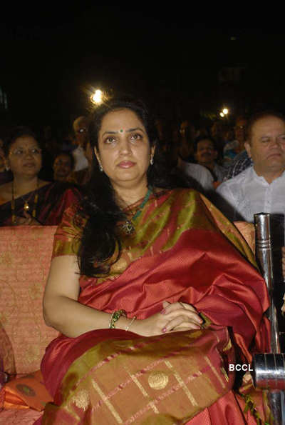 Asha at a Marathi concert