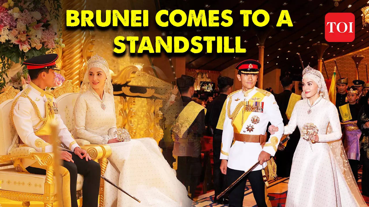 Take a glimpse of royal wedding inside world's largest palace of Brunei ...