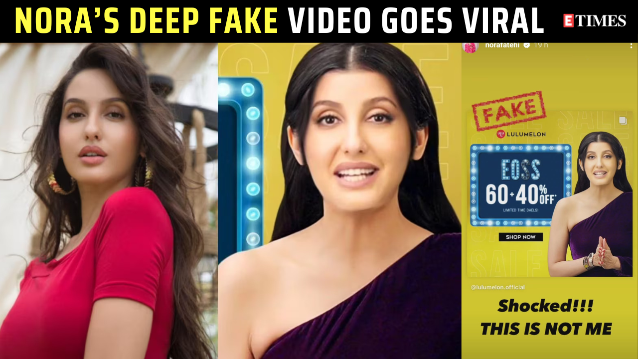 Nora Fatehi 'shocked' after her deep fake video goes viral