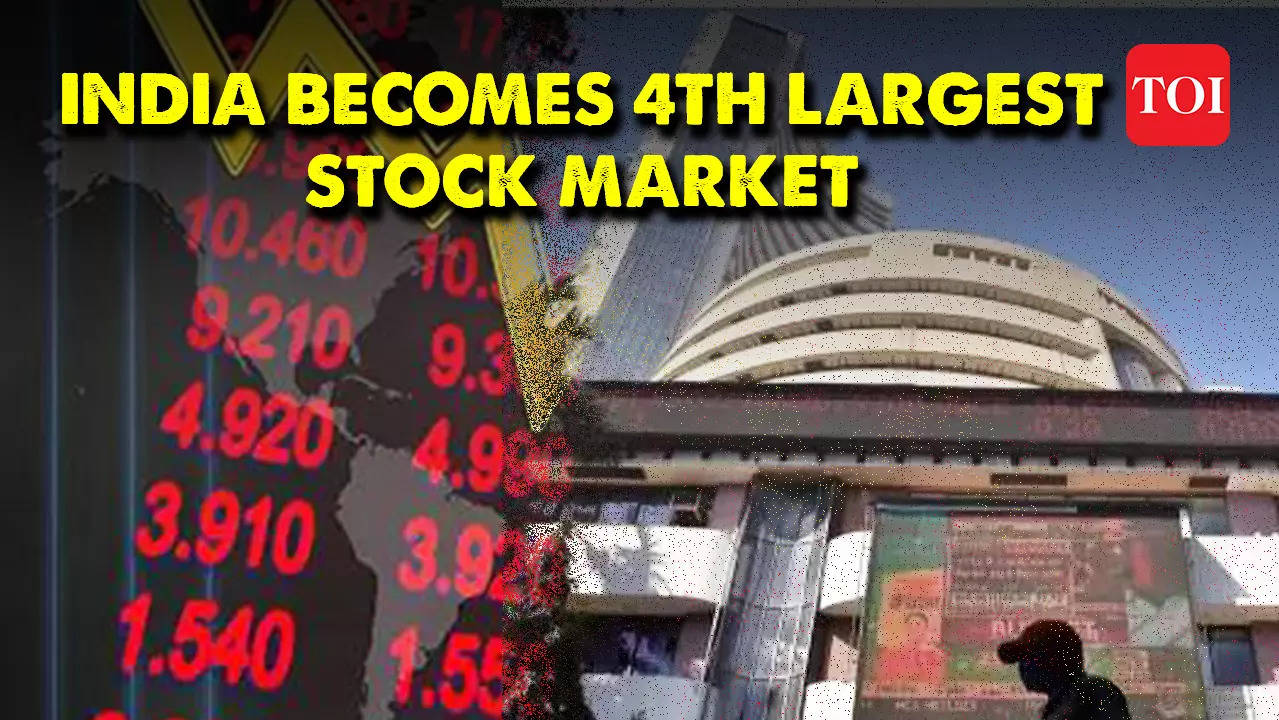 India Surpasses Hong Kong To Become World's Fourth-largest Stock Market