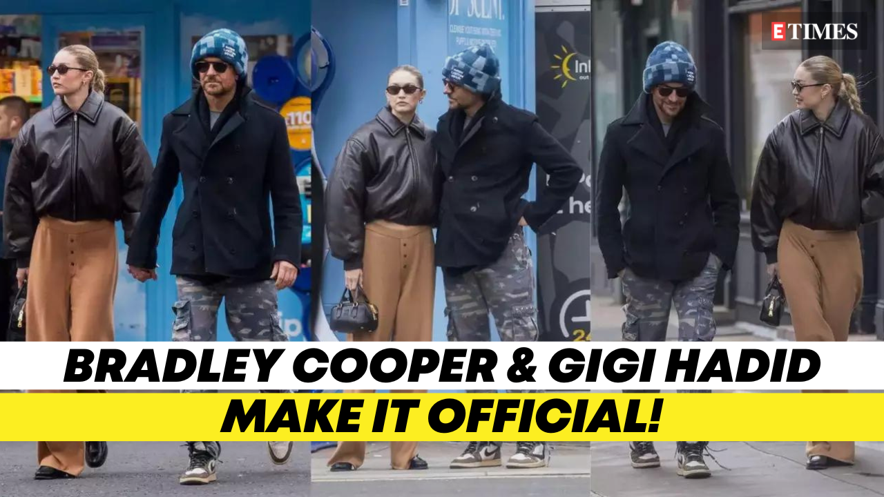 Bradley Cooper & Gigi Hadid make it official, hold hands in viral pics