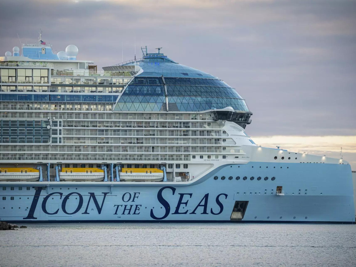 Icon of the Seas: World's largest cruise ship begins its maiden voyage