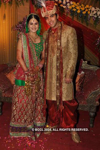 TV star Kinshuk weds Divya 