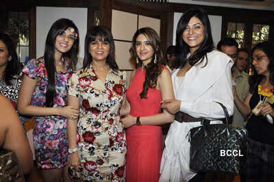 Celebs at launch of 'Nourish'