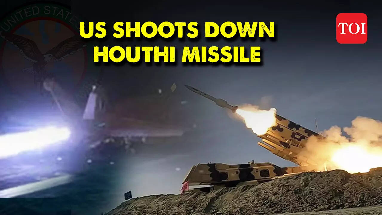 US Intercepts Houthi Missile in Red Sea: 'Missile was shot down by USS ...