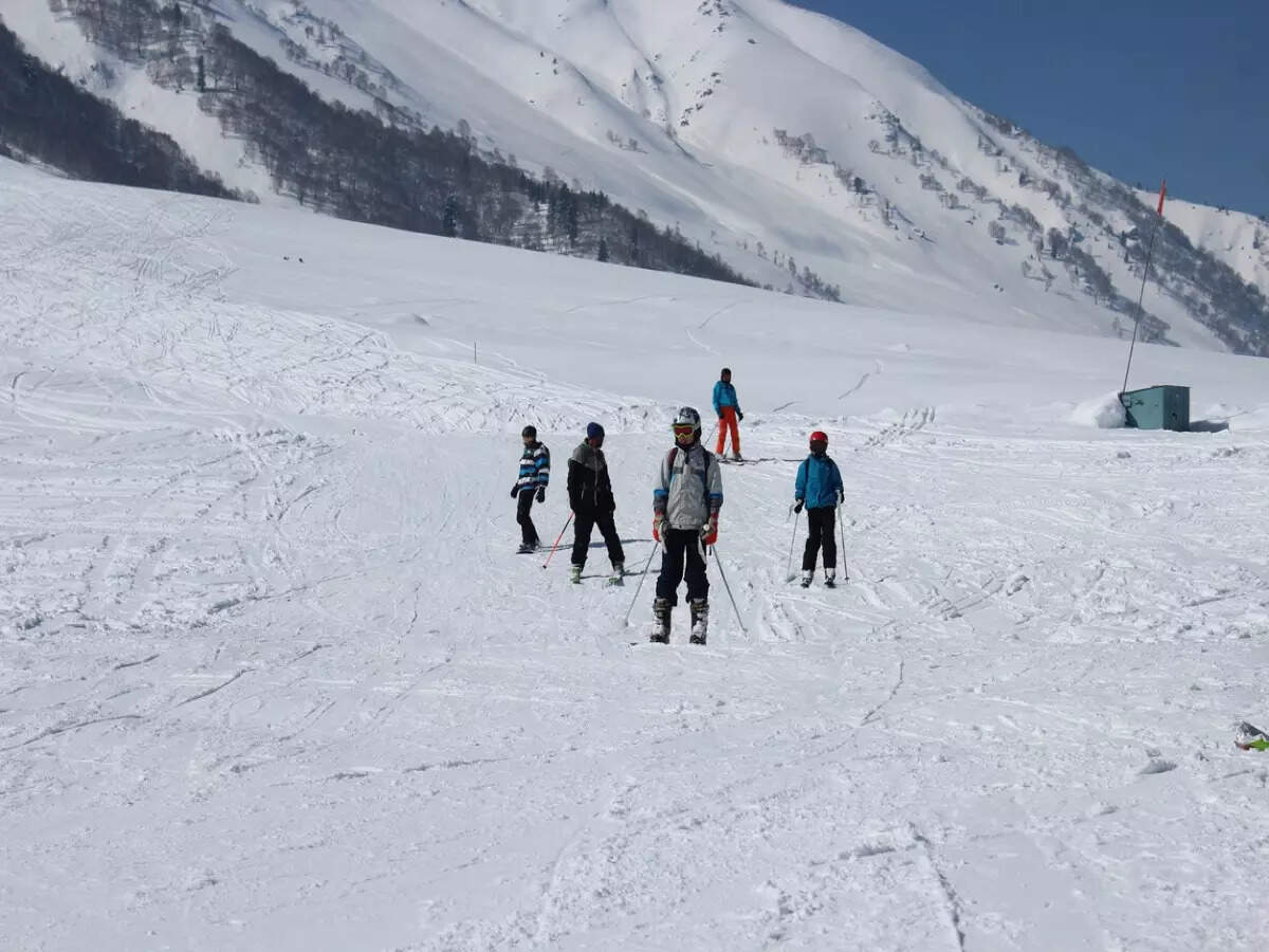 Kashmir's Aharbal witnesses a surge in tourist arrivals amidst recent snowfall Kashmir's Aharbal witnesses a surge in tourist arrivals amidst recent snowfall