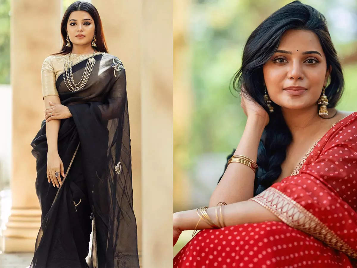 ​Aathmika weaves magic with her unmatched charm ​