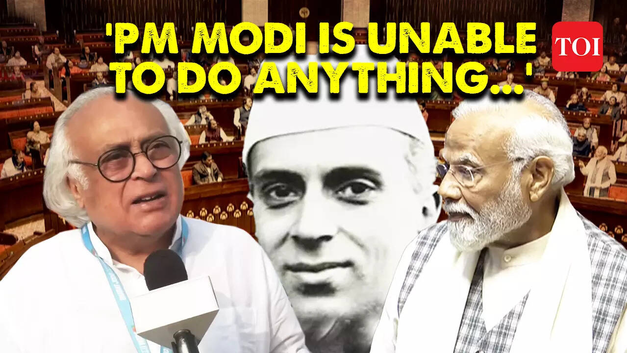 'PM Modi suffers from deep insecurities': Congress's Jairam Ramesh
