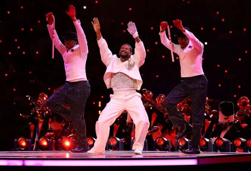 2024 Super Bowl halftime show: Usher, Alicia Keys and other guest stars enthrall the audience, see pictures