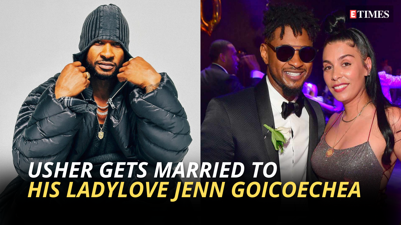 Singer Usher Marries His Longtime Girlfriend Jennifer Goicoechea In Las