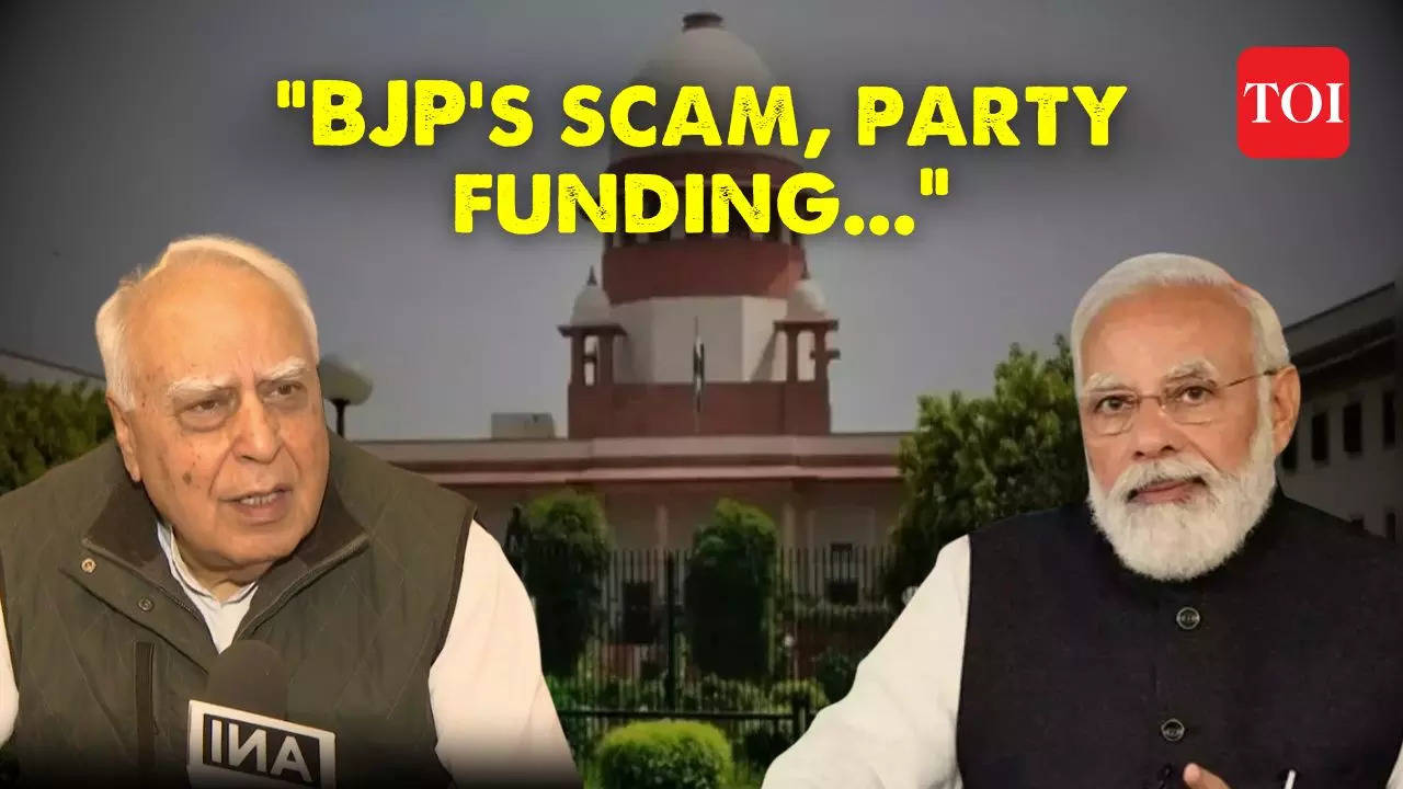 Kapil Sibal on SC striking down Electoral Bond Scheme: Where is PM Modi ...