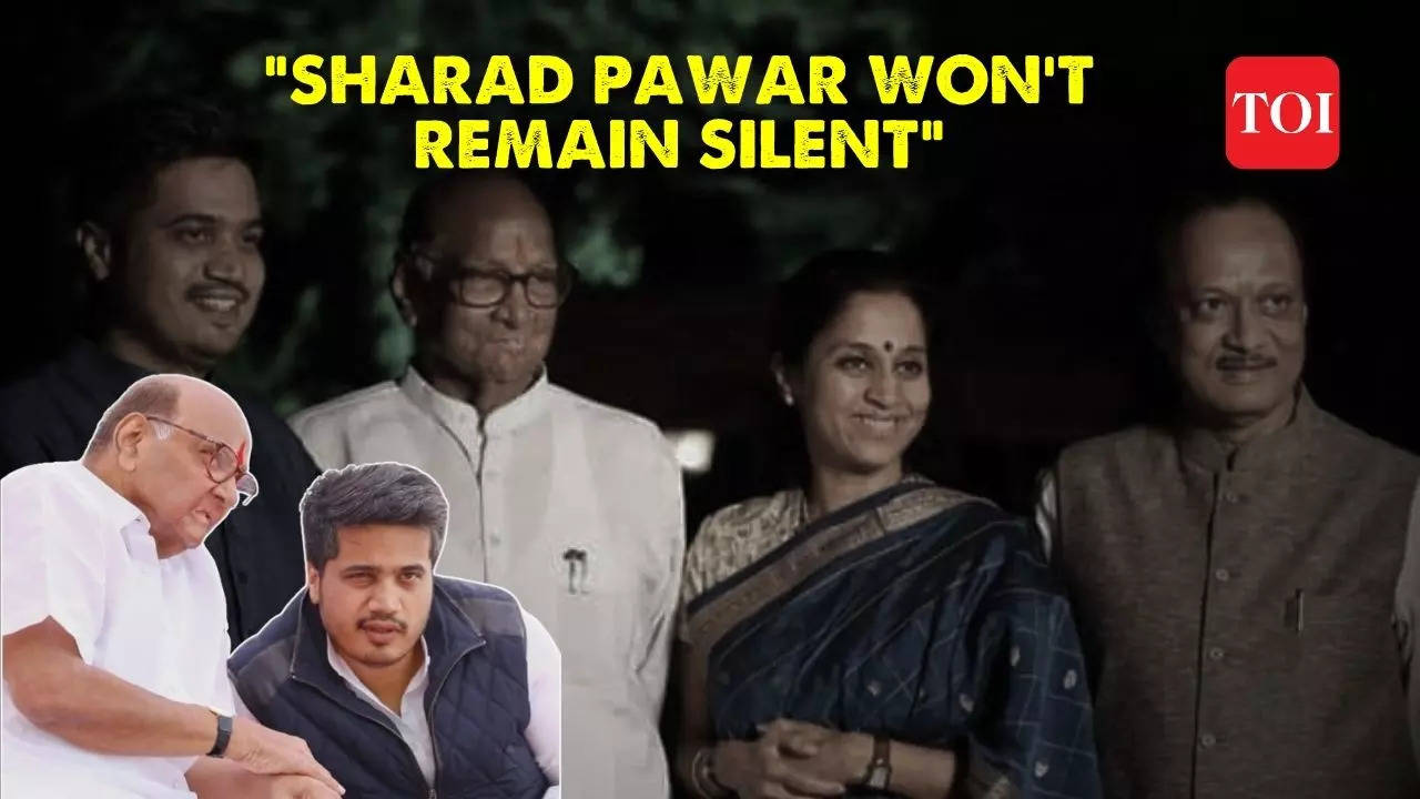 Rohit Pawar on NCP vs NCP: BJP divided Pawar family and the party that Sharad Pawar built