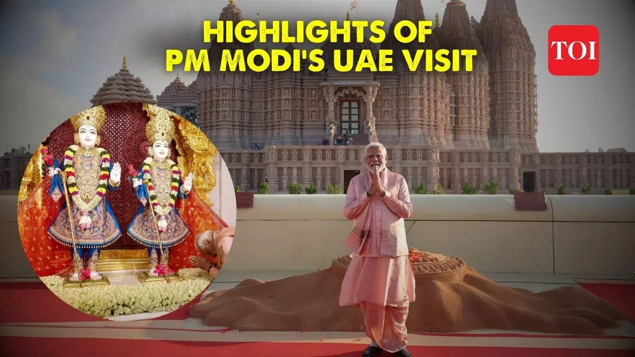 From BAPS Mandir Inauguration To Meeting UAE Officials To Strengthen ...