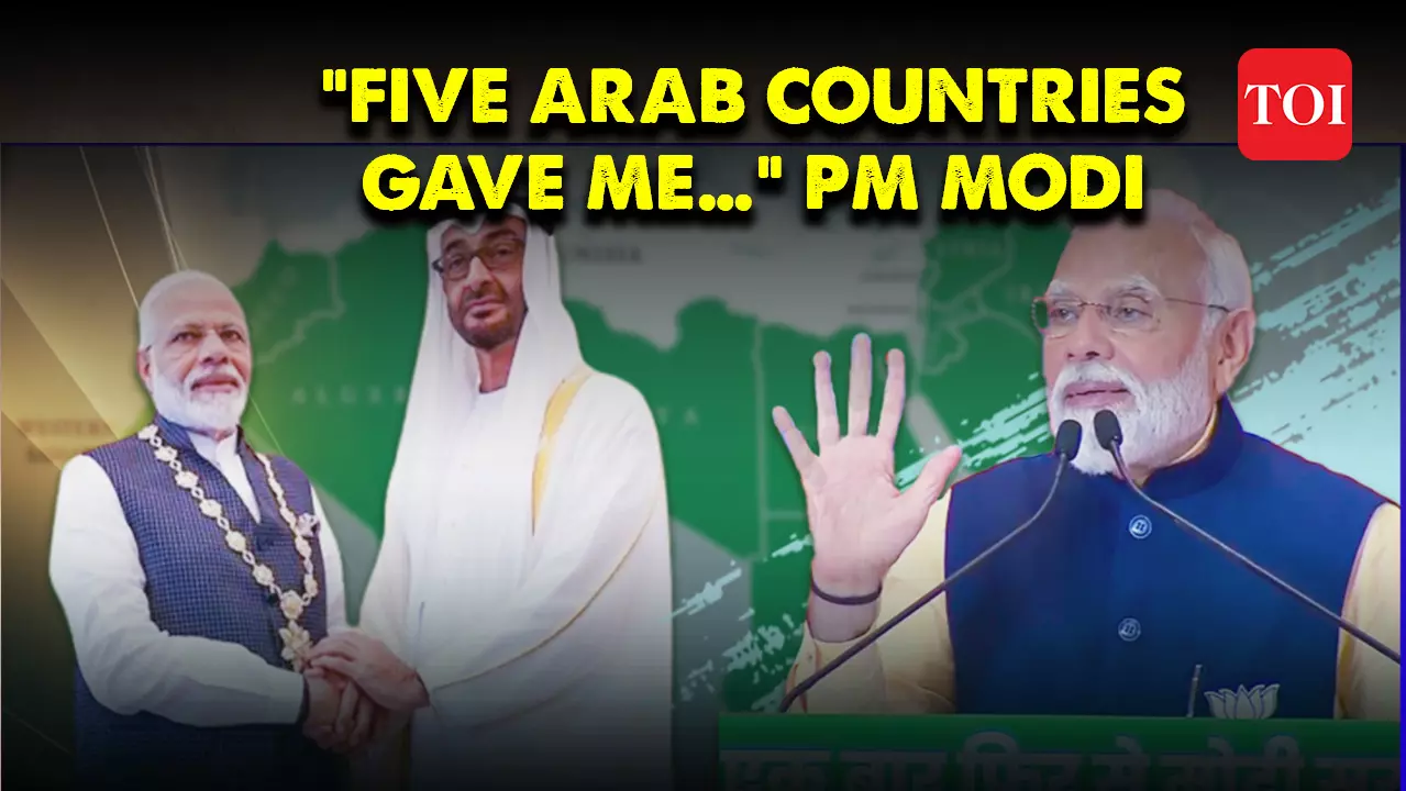 “Five Arab countries gave me…” PM Modi dedicates top honours to ‘140