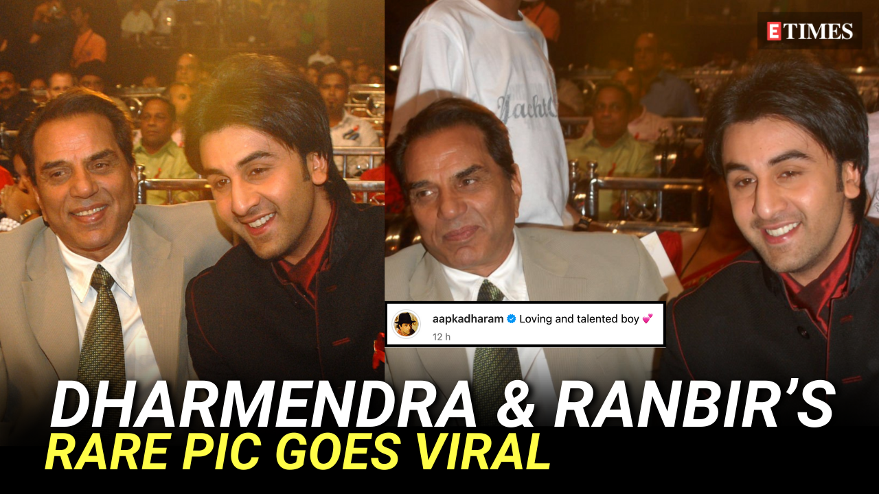 Dharmendra praises 'Animal' star Ranbir Kapoor, shares an unseen picture!