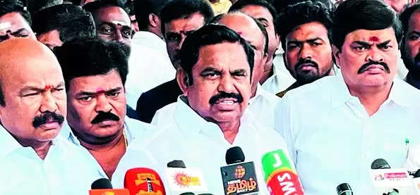 OPS’s attempt to cripple ‘2 leaves’ symbol won’t work: Palaniswami