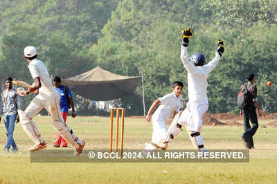 Jr Tendulkar plays Cricket