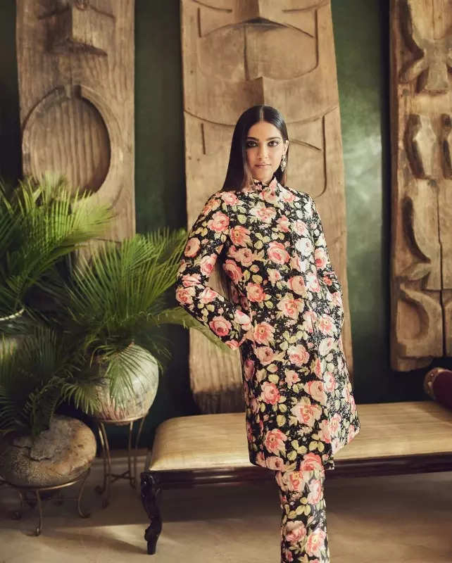 In head-to-toe floral ensemble, Sonam Kapoor shows why she is a fashion icon