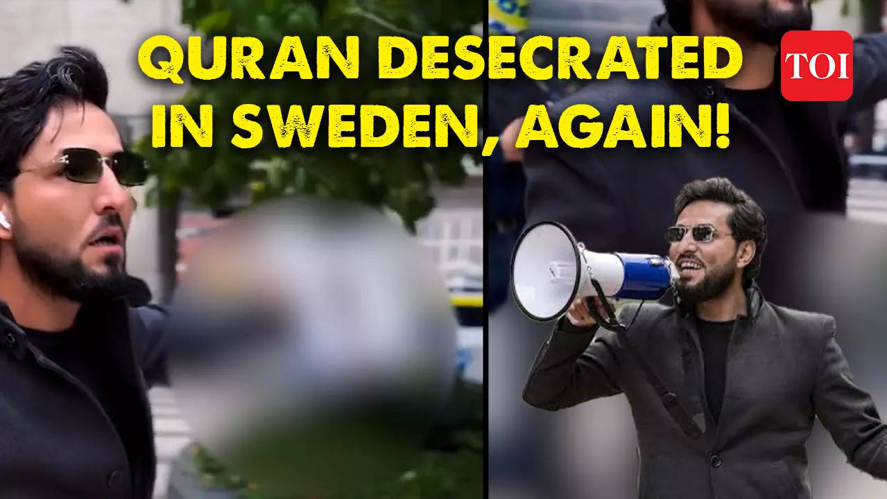 Quran Burning in Sweden: Anti-Islamic activist desecrates Quran for a third time, faces deportation