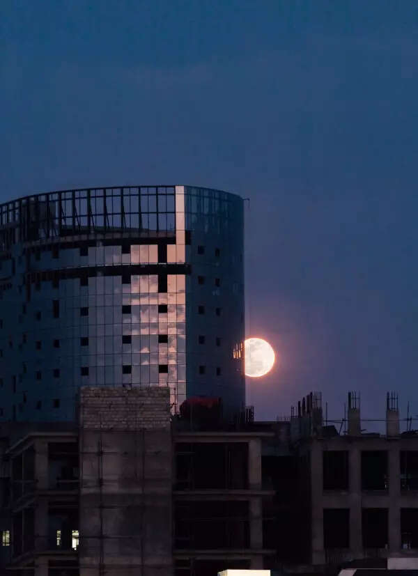 February's full snow moon graces the night sky, see pictures from ...