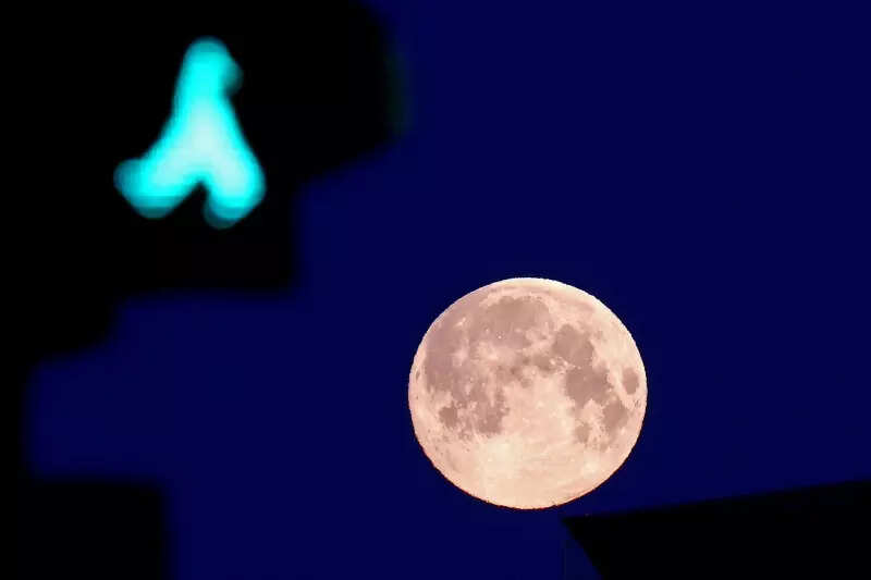 February's full snow moon graces the night sky, see pictures from around the world