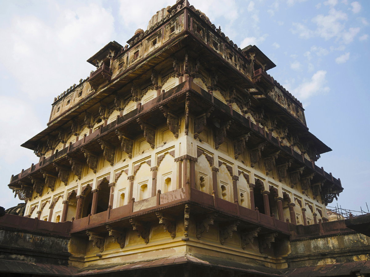 The historic Datia Palace, where no human being ever got an opportunity to live
