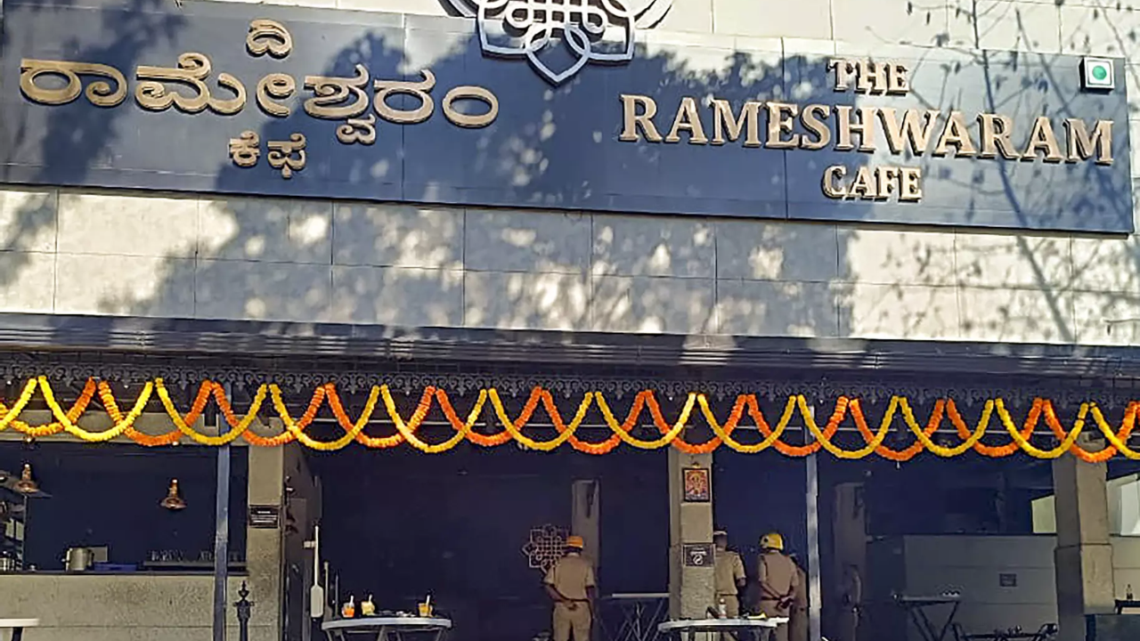 In pics Bomb blast in Bengaluru's popular Rameshwaram Cafe