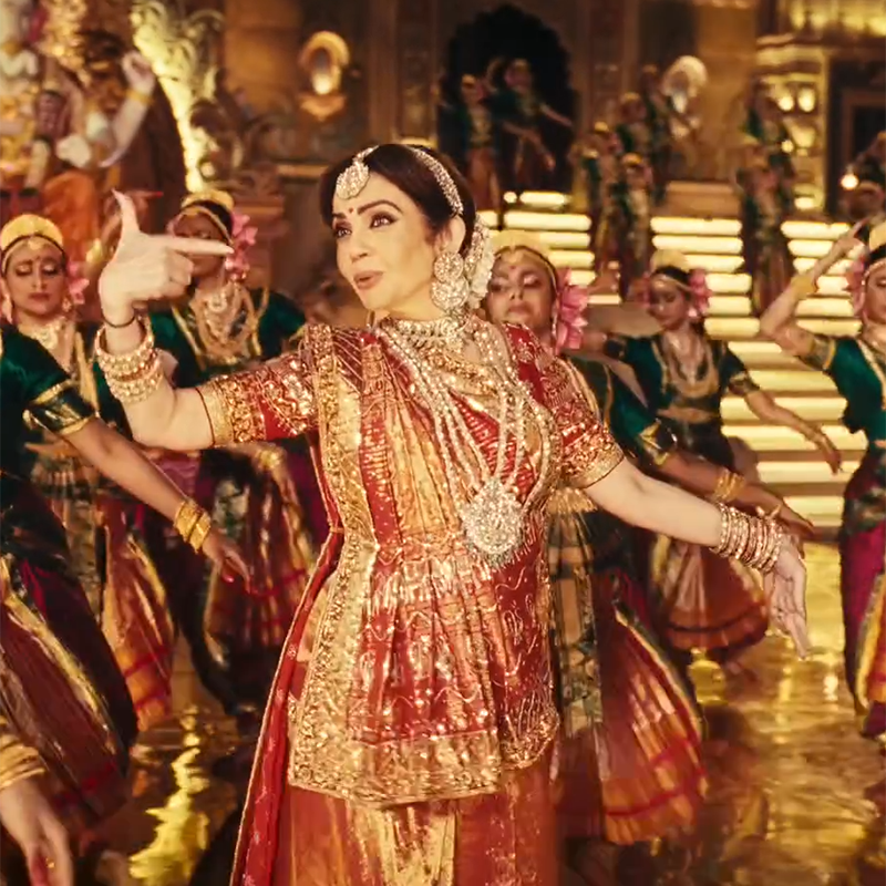 Nita Ambani's mesmerizing Vishwambhari Stuti performance dazzles guests at Anant-Radhika's pre-wedding celebration