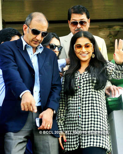 Vidya @ 'Juvenile Million' Race