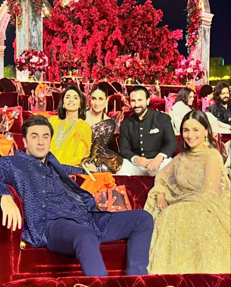 From ​SRK-Rihanna to Aditya-Ananya: Viral pictures from Anant Ambani and Radhika Merchant's pre-wedding festivities