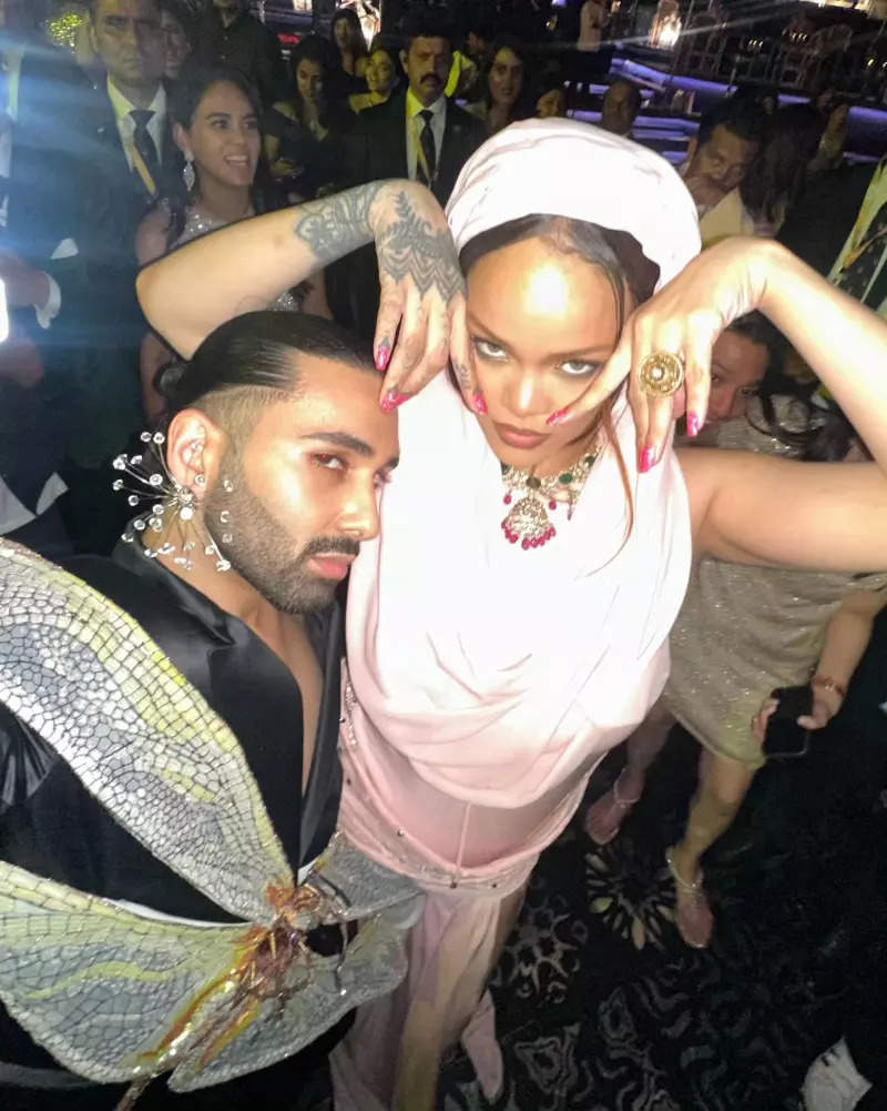 From ​SRK-Rihanna to Aditya-Ananya: Viral pictures from Anant Ambani and Radhika Merchant's pre-wedding festivities