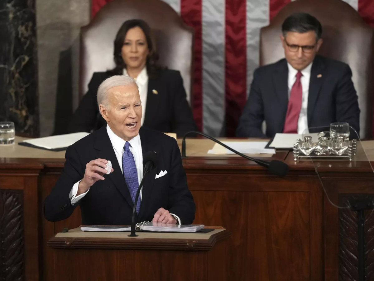 State of the Union address: Biden attacks Trump in fiery speech ...