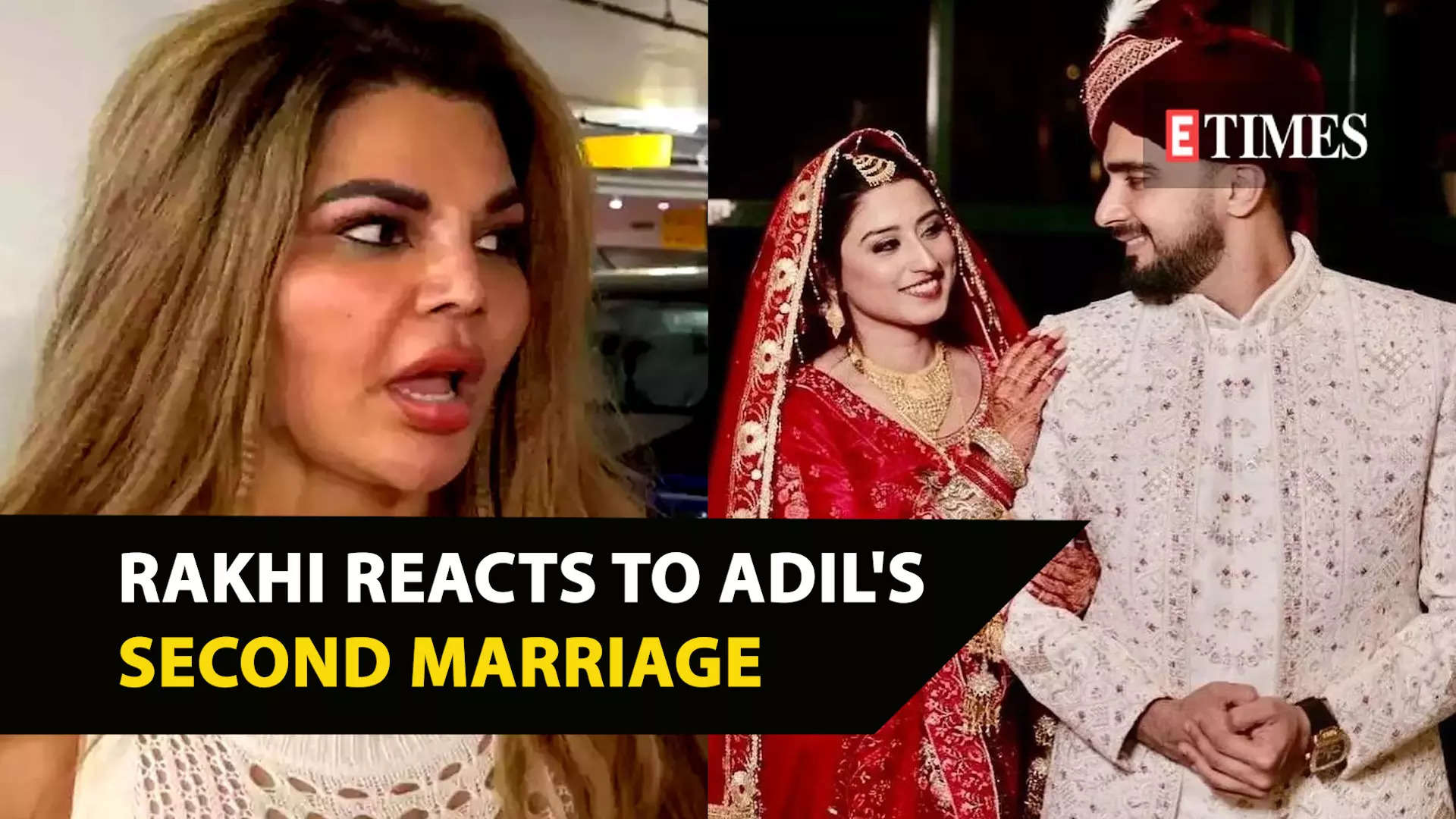 Rakhi Sawant finally reacts to ex-husband Adil Khan Durrani's second marriage with Somi Khan: It might be another publicity stunt