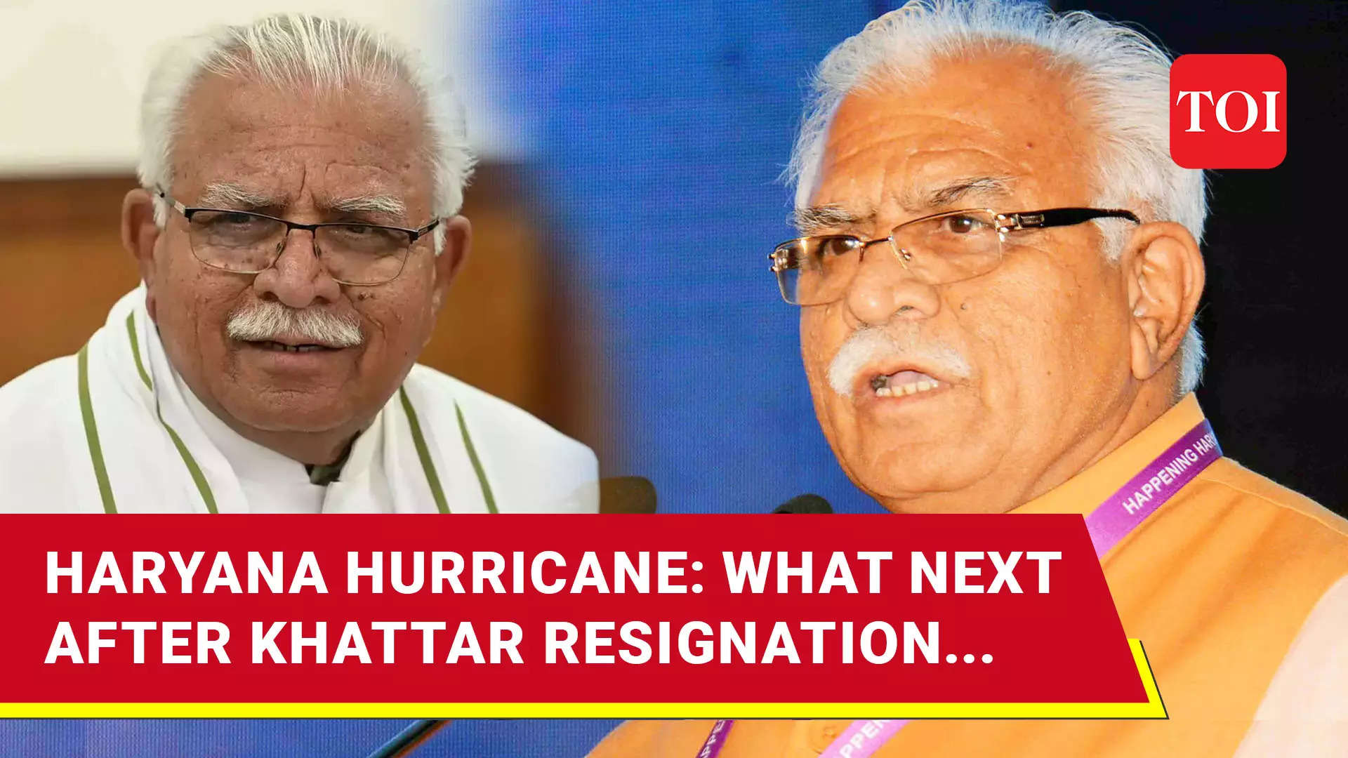 Manohar Lal Khattar resigns as Haryana Chief Minister amid rift with JJP