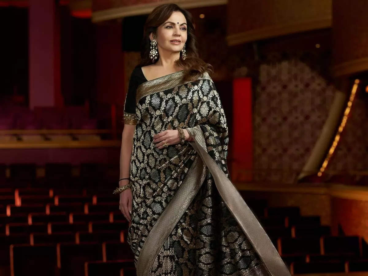All about the Banarasi Jangla sari which Nita Ambani was spotted wearing recently  | The Times of India