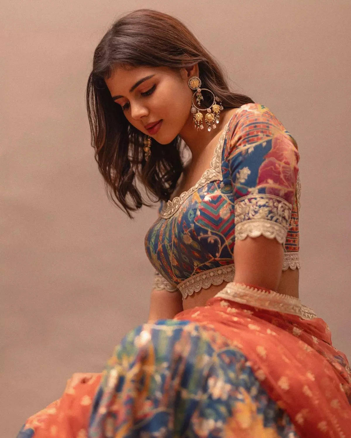 ​Kalyani Priyadarshan exudes an aura of radiance with her luminous skin​