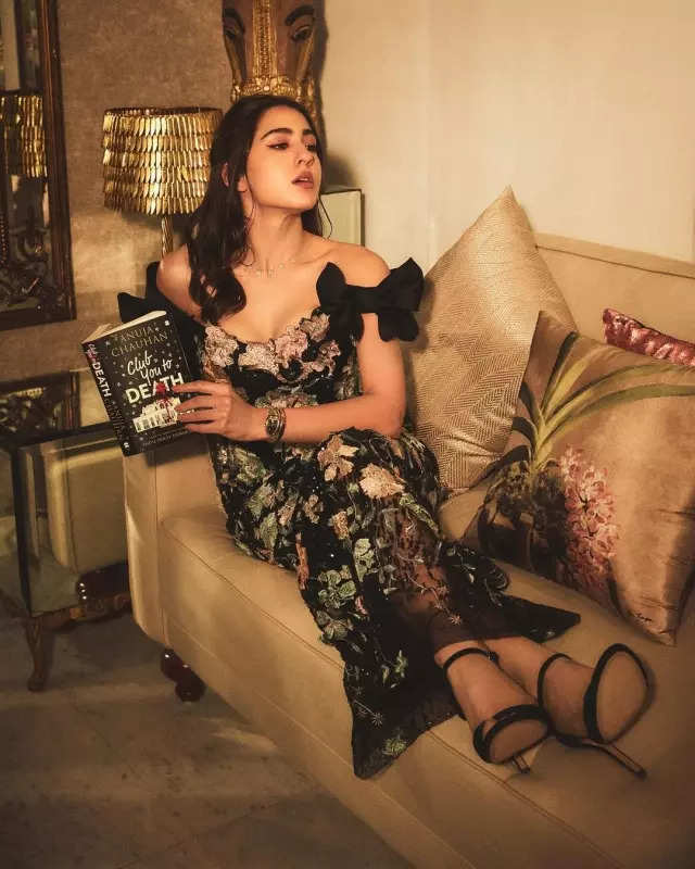 Sara Ali Khan exudes sophistication in exquisite floral gown, see pictures