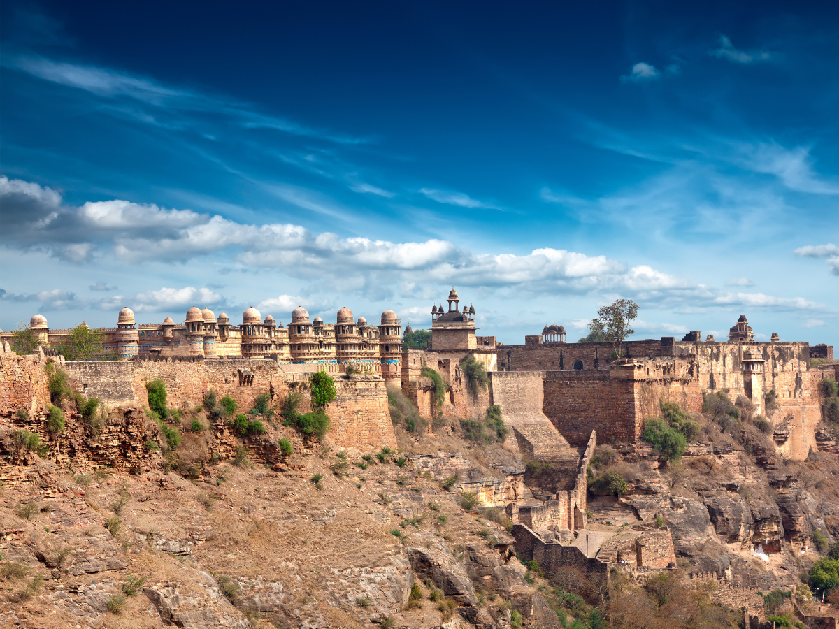 Gwalior Fort: Madhya Pradesh's Gwalior Fort among the 6 heritage sites ...