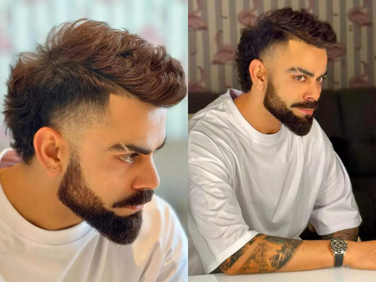 Virat Kohli Haircut T20 World Cup 2022 Virat Kohli Unveils New