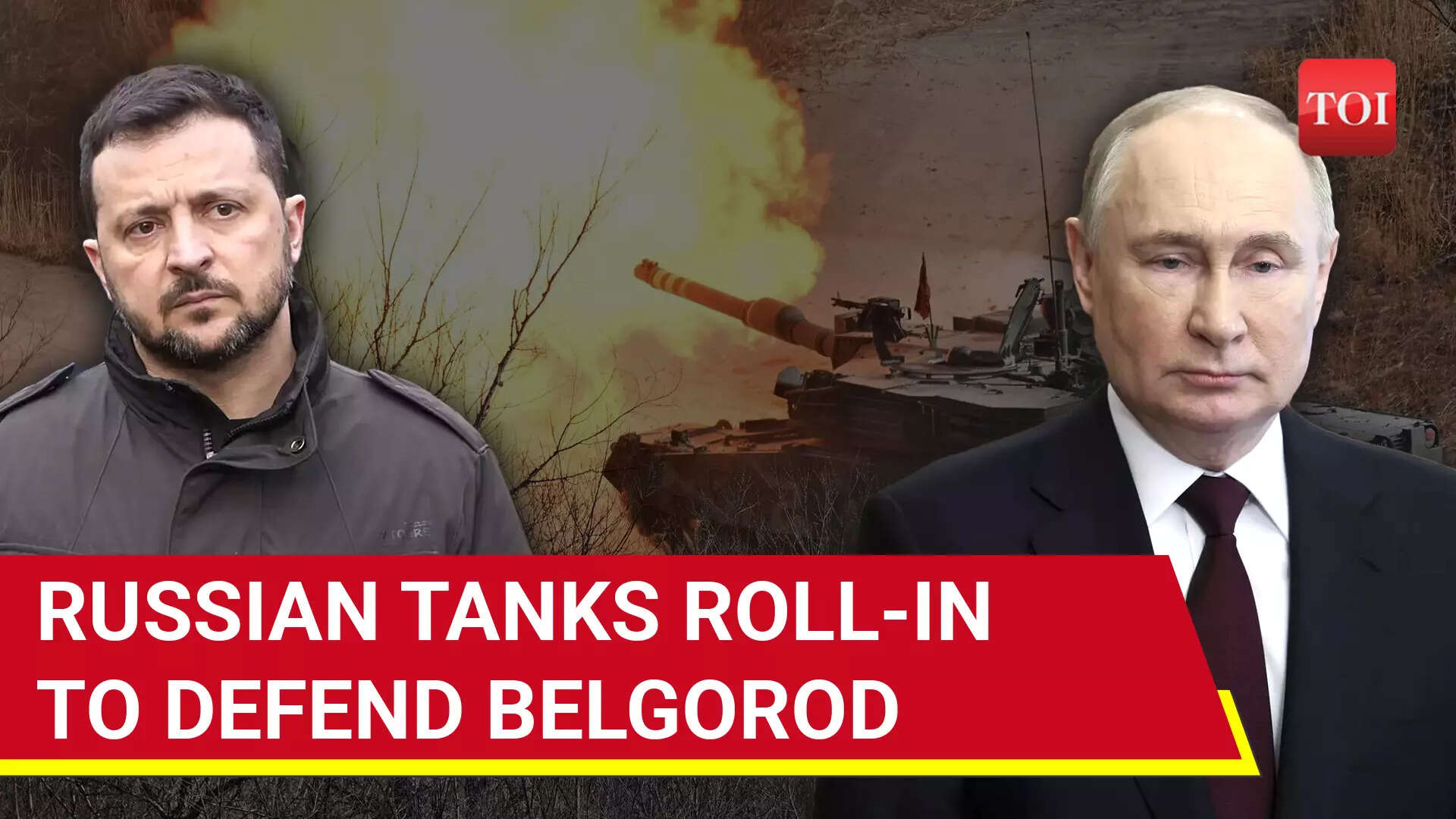Watch: Russian tanks mobilize to defend Belgorod as Ukrainian shelling ...