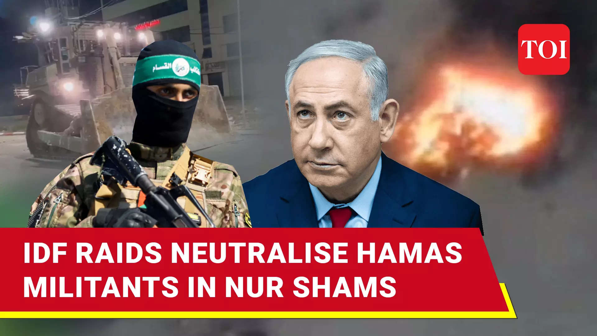 On cam: West Bank’s Nur Shams reels under heavy clash between IDF ...