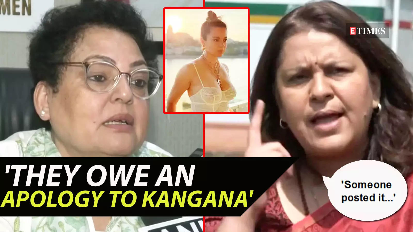 Kangana Ranaut Row Ncw Urges Election Commission To Take Strict Action Against Congress Party